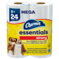 Charmin Bathroom Tissue, Strong, Mega, 1-Ply