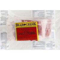 BEAR CREEK Pork, Salted, Cured - 12 Ounce 