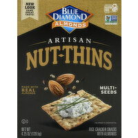 Blue Diamond Rice Cracker Snacks, Multi-Seeds - 4.25 Ounce 