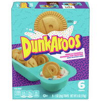 DunkAroos Cookies & Rainbow Chip Frosting, Vanilla - 6 Each 