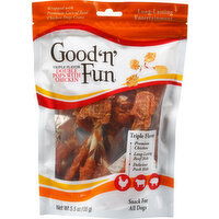 Good 'n' Fun Snack for All Dogs, Triple Flavor, Double Pops with Chicken - 5.5 Ounce 