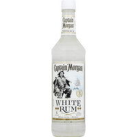 Captain Morgan Rum, White, Caribbean - 750 Millilitre 