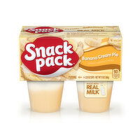 Snack Pack Banana Cream Pie Flavored Pudding - 3.25 Ounce 