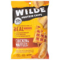 Wilde Protein Chips, Chicken & Waffles Flavor - 4 Ounce 