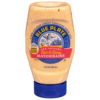 Blue Plate Mayonnaise, Hot & Spicy, New Orleans - 12 Fluid ounce 