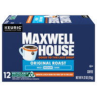 Maxwell House Coffee, Medium, Original Roast, K-Cup Pods - 12 Each 