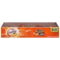 Goldfish Baked Snack Crackers, Xtra Cheddar, Lunch Packs - 9 Each 