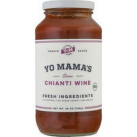 Yo Mama's Tomato Sauce, Divine, Chianti Wine - 25 Ounce 