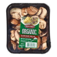 Monterey Mushrooms Sliced Baby Bellas, Organic