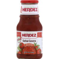 Herdez Salsa Casera, Medium - 24 Ounce 