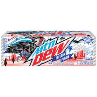 Mtn Dew Mtn Dew Freedom Fusion DEW Lemonade And Peach 12 Fl Oz, 12 Count