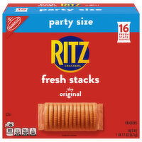 RITZ Fresh Stacks Original Crackers, Party Size, Travel Snacks, (16 Multi Snack Packs) - 23.7 Ounce 