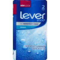 Lever 2000 Refreshing Bars, Original - 2 Each 