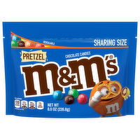 M&M'S Chocolate Candies, Pretzel, Sharing Size - 8 Ounce 