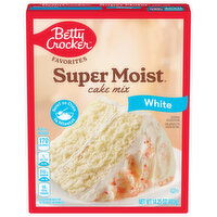 Betty Crocker Cake Mix, White - 14.25 Ounce 