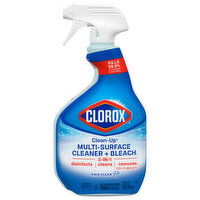 Clorox Cleaner + Bleach, Rain Clean, Multi-Surface - 32 Fluid ounce 