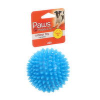 Paws Happy Life Rubber Ball Toy For Dogs - 1 Each 