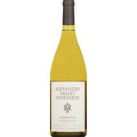 Alexander Valley Vineyards Chardonnay, Sonoma County, 2017 - 750 Millilitre 