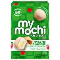 My/Mochi ice Cream, Apple Pie a La Mode, Premium - 6 Each 