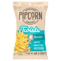 Pipcorn Twists, Sea Salt - 4.5 Ounce 