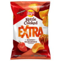 Lay's Potato Chips, Honey Habanero Flavored, Kettle Cooked - 7.75 Ounce 