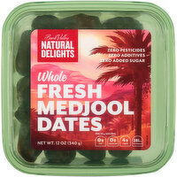 Bard Valley Natural Delights Whole Fresh Medjool Dates - 12 Ounce 