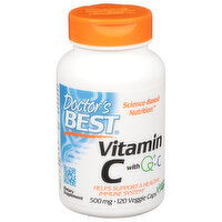 Doctor's Best Vitamin C, 500 mg, Veggie Caps - 120 Each 