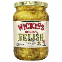 Wickles Relish, Original - 16 Fluid ounce 