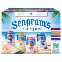 Seagram's Escapes Malt Beverage, Premium, Assorted - 12 Each 