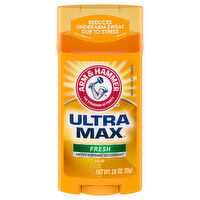 Arm & Hammer Antiperspirant Deodorant, Fresh, Solid - 2.6 Ounce 