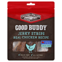 Good Buddy Dog Treats, Jerky Strips, Real Chicken Recipe - 4.5 Ounce 