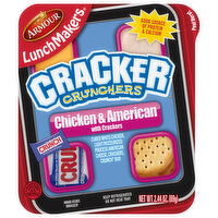 LunchMakers Cracker Crunchers, Chicken & American with Crackers