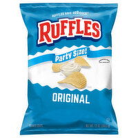 Ruffles Potato Chips, Original, Party Size - 13 Ounce 