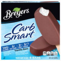 Breyers Vanilla Bars - 6 Each