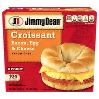 Jimmy Dean Sandwiches, Bacon, Egg & Cheese, Croissant