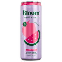 Bloom Energy Drink, Strawberry Watermelon, Sparkling - 12 Fluid ounce 