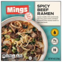 Mings Ramen, Spicy Beef - 8 Ounce 