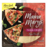 Mama Marys Pizza Crusts, Thin & Crispy - 2 Each 