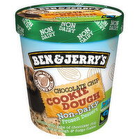 Ben & Jerry's Frozen Dessert, Non-Dairy, Chocolate Chip Cookie Dough - 1 Pint 