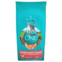 One Cat Food, Tender Selects Blend with Real Salmon, Adult - 7 Pound 