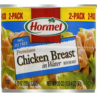 Hormel Chicken Breast in Water, with Rib Meat, Premium, 2 Pack - 2 Each 