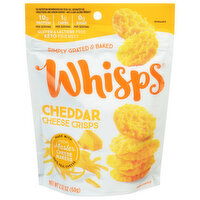 Whisps Cheese Crisps, Cheddar - 2.12 Ounce 