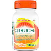 Citrucel Fiber Therapy, Methylcellulose, for Irregularity, Caplets - 100 Each 