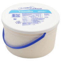 Country Maid Ice Cream, Light, Vanilla - 4 Quart 