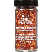 Morton & Bassett Red Chili, Flakes - 1.3 Ounce 