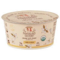 Painterland Sisters Yogurt, Organic, Skyr, Vanilla Bean, Icelandic Style - 5.3 Ounce
