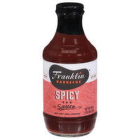 Franklin Barbecue BBQ Sauce, Spicy - 18 Ounce 