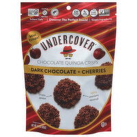 Undercover Mini Dark Chocolate + Cherries Chocolate Quinoa Crisps - 3 Ounce