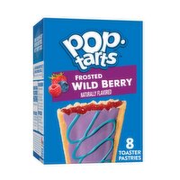 Pop-Tarts Toaster Pastries, Frosted Wild Berry - 13.5 Ounce