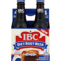 IBC Root Beer, Diet - 4 Each 